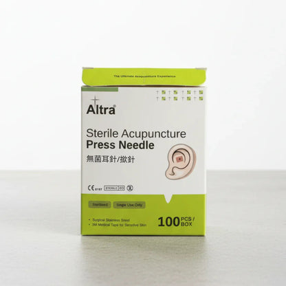 Altra Pre-taped press tacks on plastic carrier, Press Needle, Acupuncture, ear/NADA
