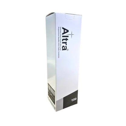 Altra® Stainless Steel Needles With Loop, With Individual Guide Tube, 100pcs per box - Herbprime