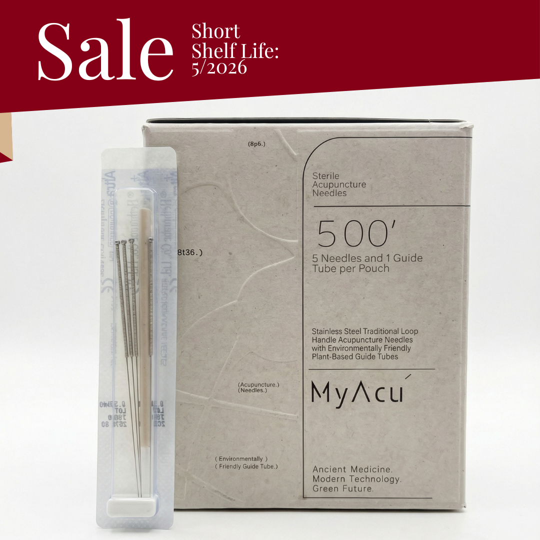 MyAcu Eco-Moxa Guide Tube Acupuncture Needles, Bulk 500'/Box