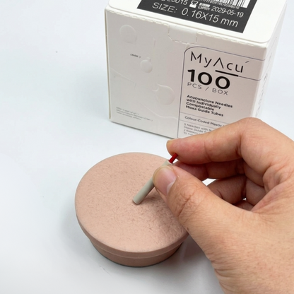 MyAcu ® Eco-Moxa Guide Tube Acupuncture Needles, 100'/Box  | Facial /Cosmetics/NADA |