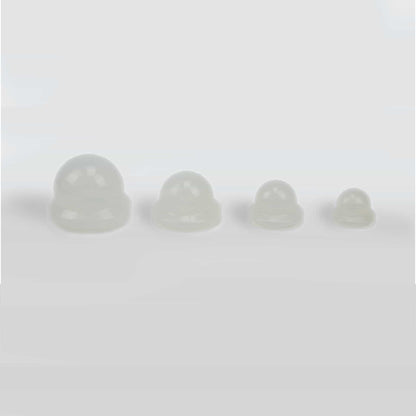 Silicon Cupping Jars (1 set - 4 jars) -Travel Set - Herbprime
