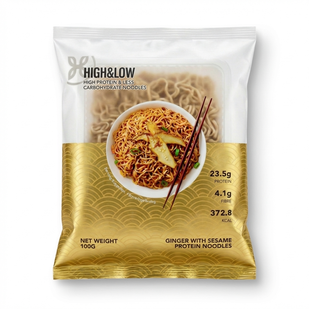 Healthy Plant-based Protein Noodle (Ginger Sesame)